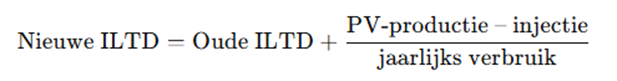 Formule nieuwe ILTD