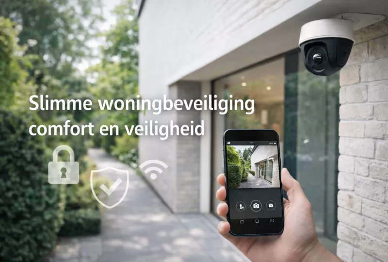 Afbeelding camerabewaking voor optimale woningbeveiliging 